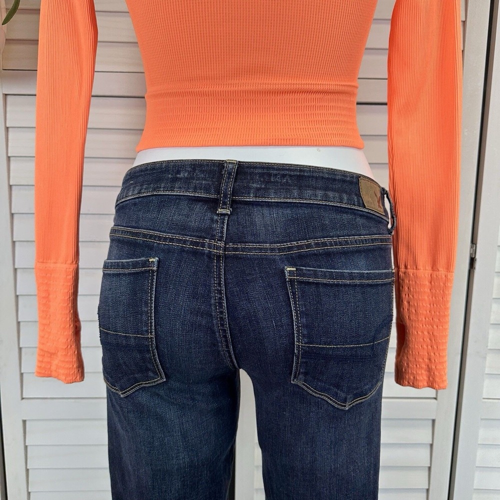 Free‎ People Movement Cut It Out Long Sleeve Crop Top Neon Orange Size XS/S - Picture 8 of 9